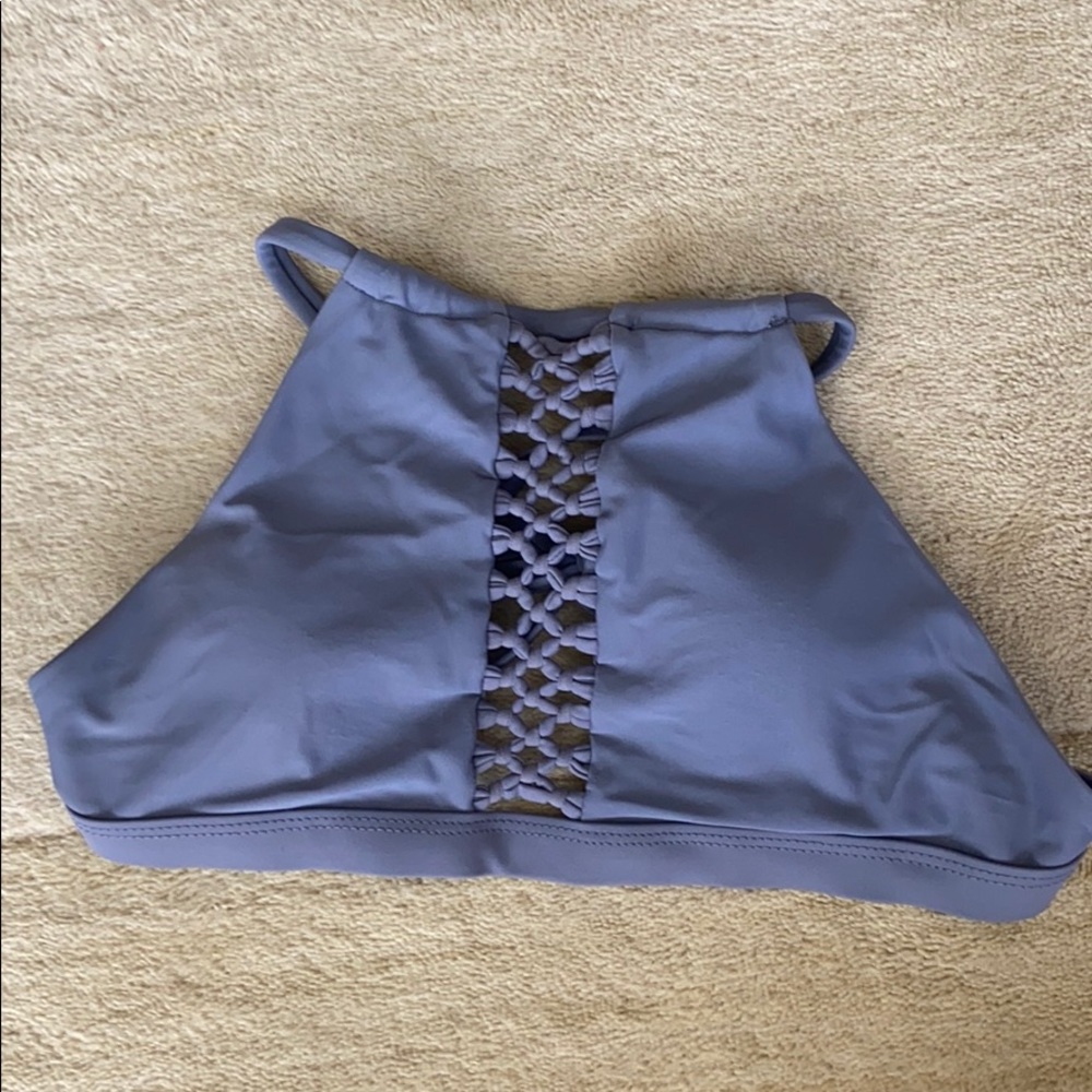 Woven Bathing Suit Top